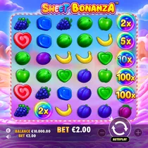 Tombola - Sweet Bonanza Slot - Multiplier Wins